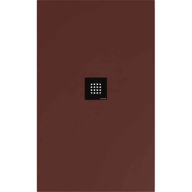 Sprchová vanička obdélníková Polysan Flexia 130x80 cm litý mramor hnědá 72899.71