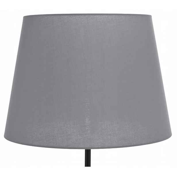Stínidlo pro lampu Stínidlo kužel E27 Šedá Špinavá Bavlna 34x44 H29 Mirano