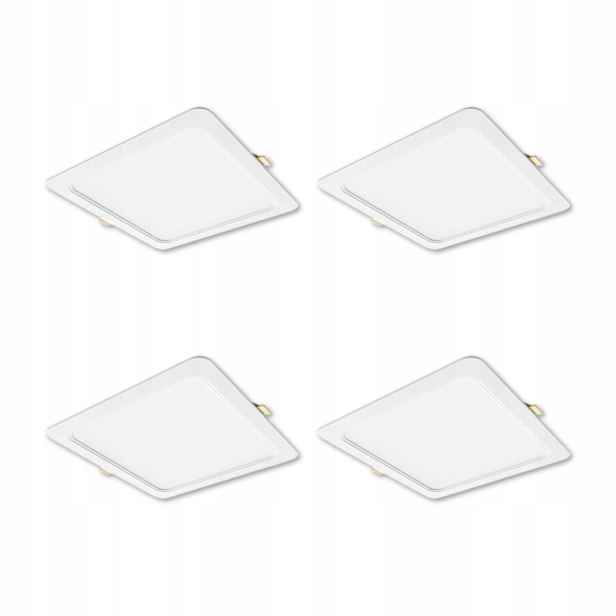 Stropní svítidlo Atuel Sq, 12 W, neutrální barva světla