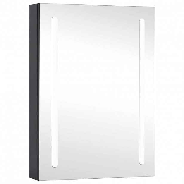 vidaXL LED koupelnová skříňka se zrcadlem 50 x 13 x 70 cm