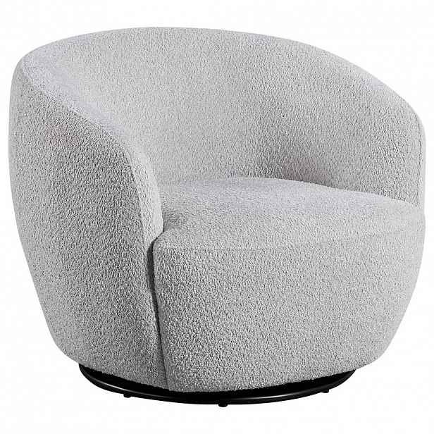 Carryhome KŘESLO, textil, šedá