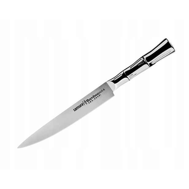 Nůž na krájení Samura Bamboo 200 mm AUS-8 celokovový