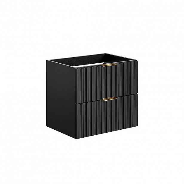 Petits-meubles SKŘÍŇKA POD UMYVADLO 60.2cm Adriel Matná černá