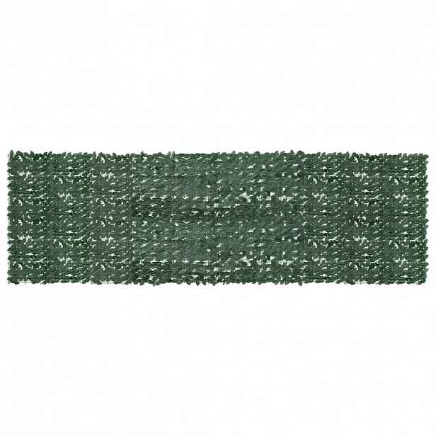 vidaXL Balkónová zástěna s tmavě zelenými listy 500 x 150 cm