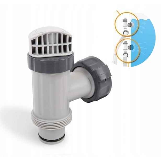 Intex Kohout Ventil Pro Bazény Hadice Pískové Pumpy 38 mm Těsnění 10747