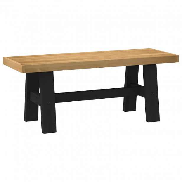 vidaXL Jídelní lavička NOAIN 120 x 41 x 45 cm Masivní borovice
