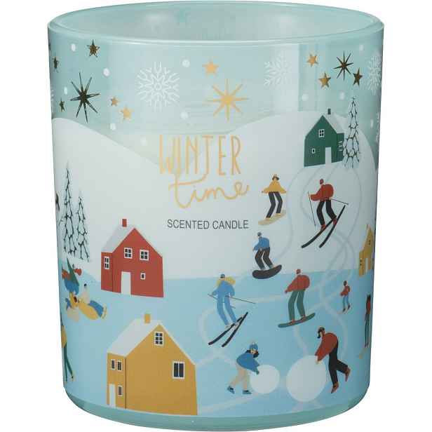 Vonná svíčka Winter Fun, vůně Winter Breeze, 270 g