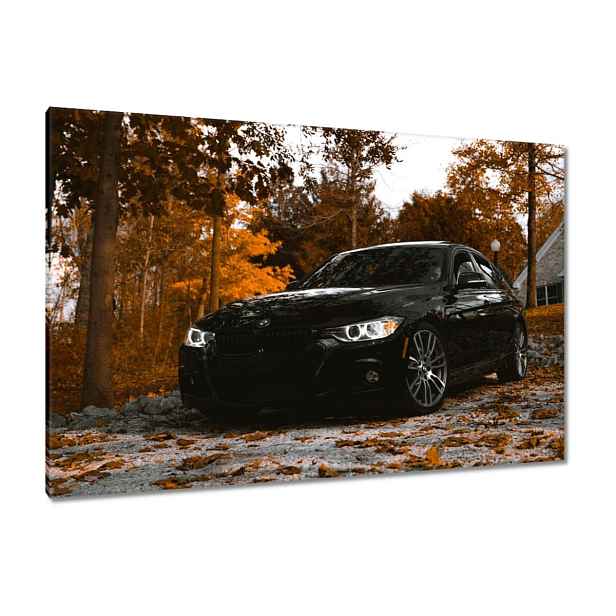Obrazy 120x80 Černé Bmw Podzim