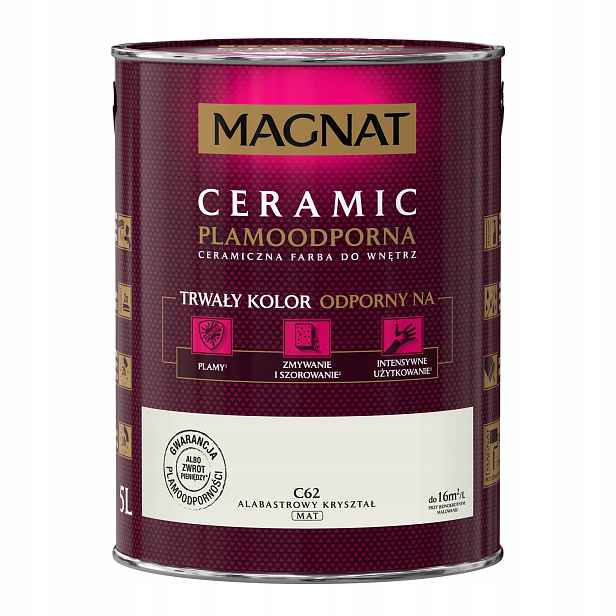 Barva Magnat Ceramic 5L C62 Alabastrový KRYSTAL0,3