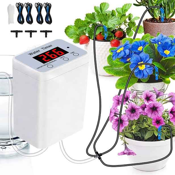 Automatický Zavlažovací Systém Pro Rostliny, Květináče, Sada 2000 mAh