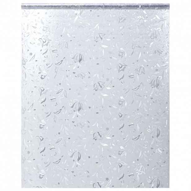 vidaXL Okenní fólie matná květinový vzor 90 x 500 cm PVC