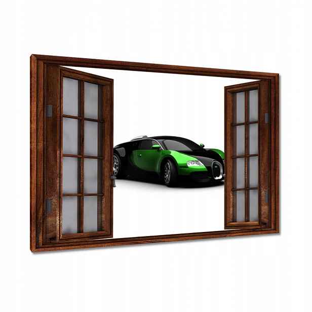 Obrazy 120x80 Zelené Bugatti Veyron