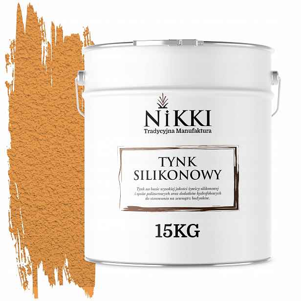 Silikonová Omítka Fasádní Oranžová F766 15KG Struktura Beránek Zrno 1.0mm