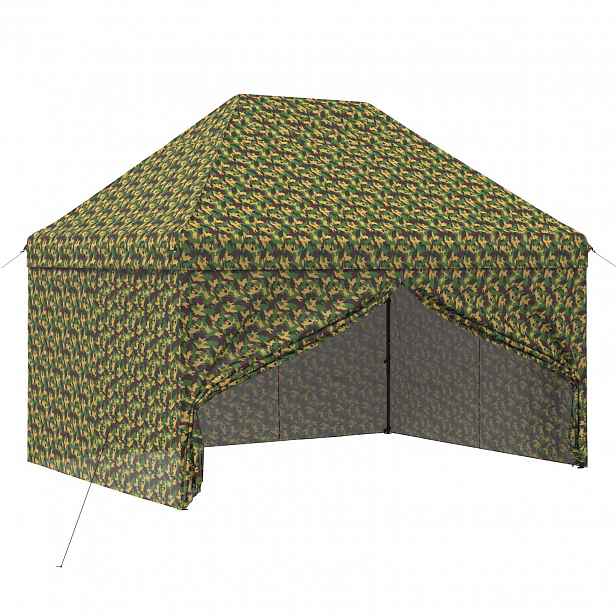 vidaXL Baldachýn stan se 4 bočními stěnami 2,95 x 4,1 m