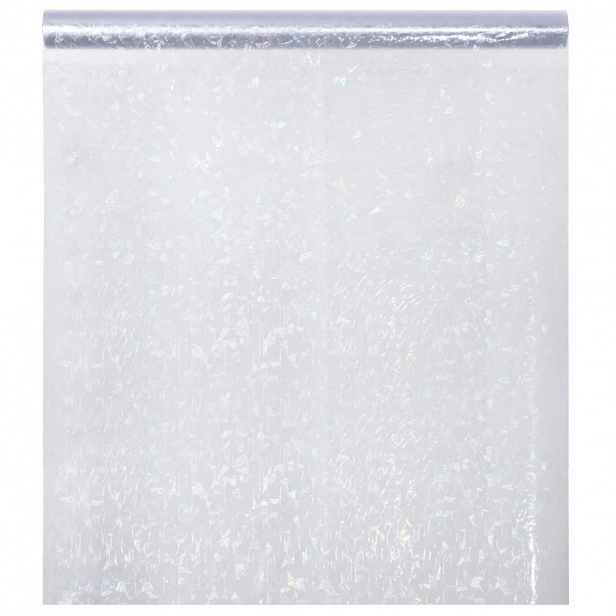 vidaXL Okenní fólie matná 3D duhový vzor 90 x 2 000 cm PVC