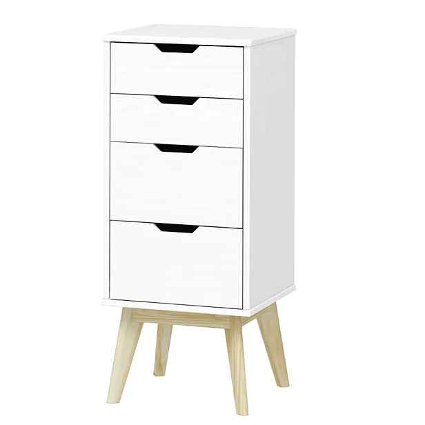 Idea Komoda 2+2 zásuvky BONITO bílý lak