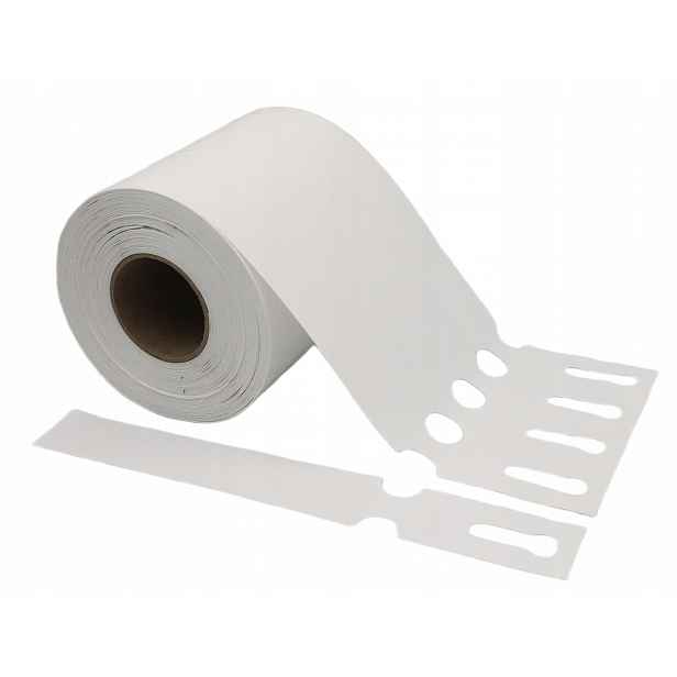 Sadové zahradnické etikety smyčkové Bílé Velké 200x25mm (25x200) 1000ks