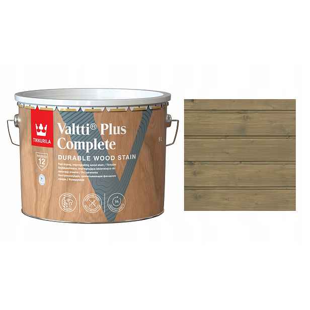 Tikkurila Valtti Plus Complete 9L 227A Matsutake Lakovací Hmota