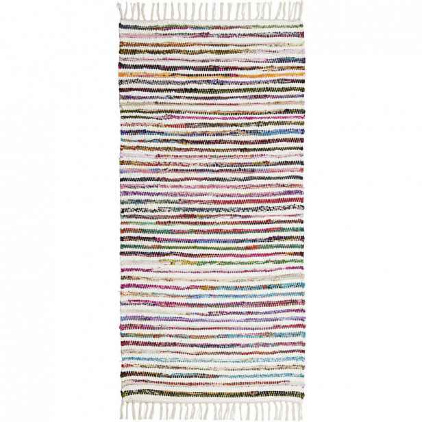 Ručně tkaný HADROVÝ KOBEREC, 60/120 cm, vícebarevná