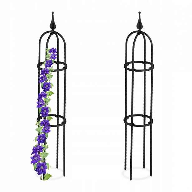 Zahradní pergola Sada 2 ks 85 cm Stylová ozdoba a podpěra pro rostliny