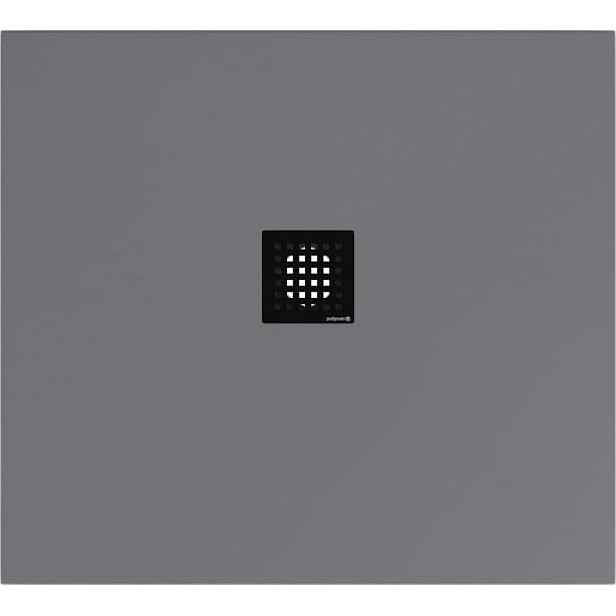Sprchová vanička obdélníková Polysan Flexia 100x90 cm litý mramor šedá 72925.31