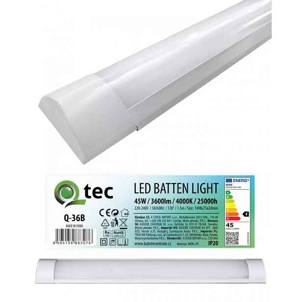 Svitidlo BATTEN LED White 45W Q-36B