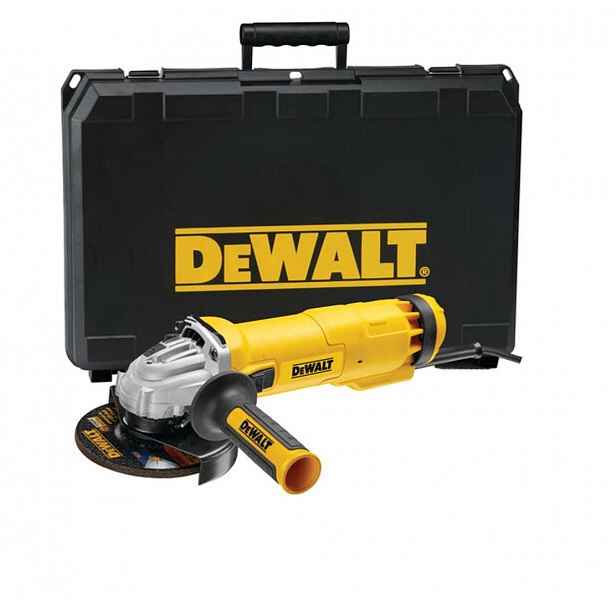 DeWALT - Úhlová bruska 125 mm, 1400 W DWE4237K