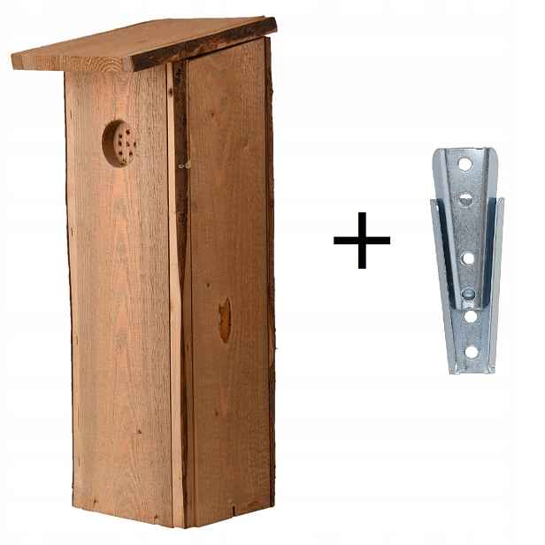 Domeček pro datle s úchytem pro zavěšení hnízdní budky