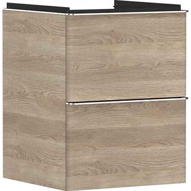 Skříňka pod umyvadlo bez umyvadla Hansgrohe Xelu Q 48x62,5x47,5 cm přírodní dub 54021000