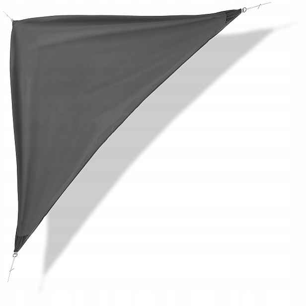 Sluneční Zahradní Plachta 3,6 m x 3,6 m šedá