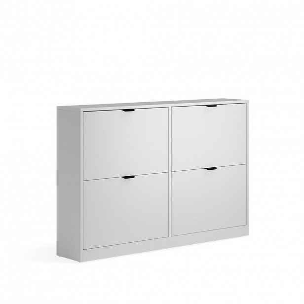 Vicco BOTNÍK NA BOTY Gizmo, Bílá, 115 x 77.6 cm s 2x2 přihrádkami
