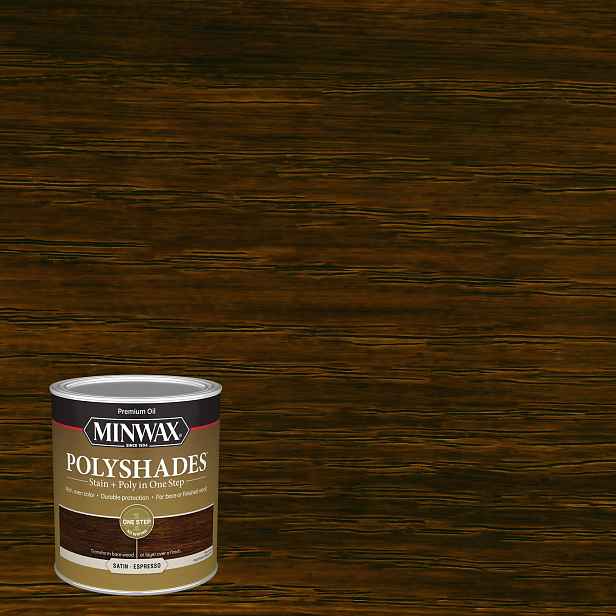 Minwax PolyShades Lakovací malta na dřevo 946 ml Satin Espresso
