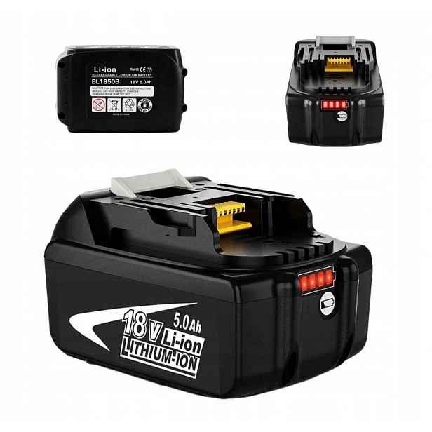 Pro baterie Makita 18V 5Ah pro Makita BL1860B BL1860/1850/1845/1840/1820