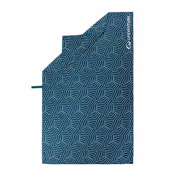 Rychleschnoucí ručník Lifeventure Recycled SoftFibre Trek Towel navy XXL