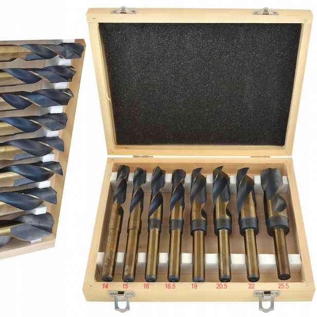 Sada Vrtáků 14 25,5 MM, Závit Z Kovu, Dřevo 8 Ks