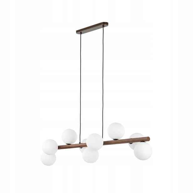 Závěsná dřevěná lampa Bronzová 117 cm Šířka Kov G9 Estera Tk Lighting