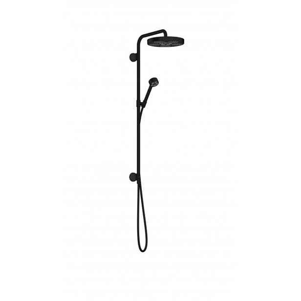 Axor One - Sprchový set bez baterie, průměr 28 cm, matná černá 48790670
