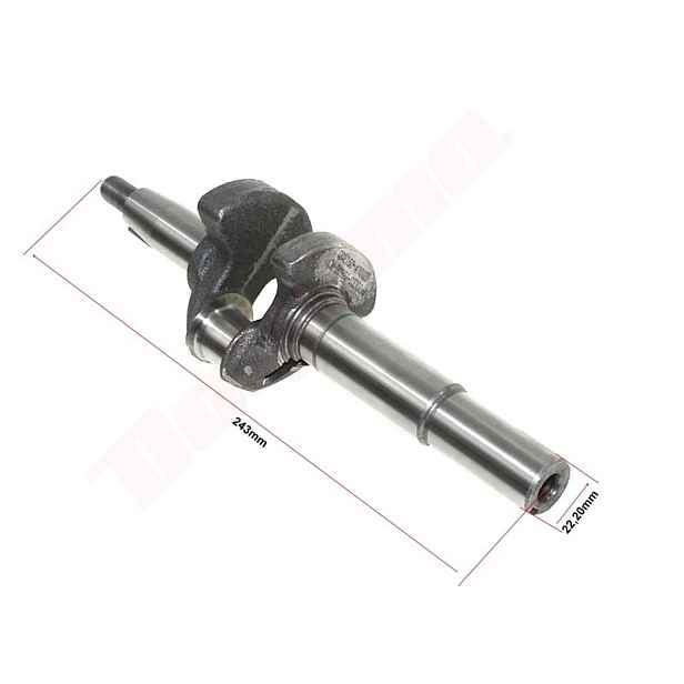 Klikový Hřídel Ducar DV150, DV170 243 mm