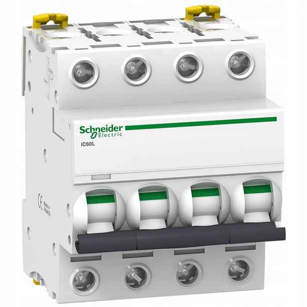 Schneider Electric nadproudový vypínač Acti9 iC60L 4P 40A C A9F94440