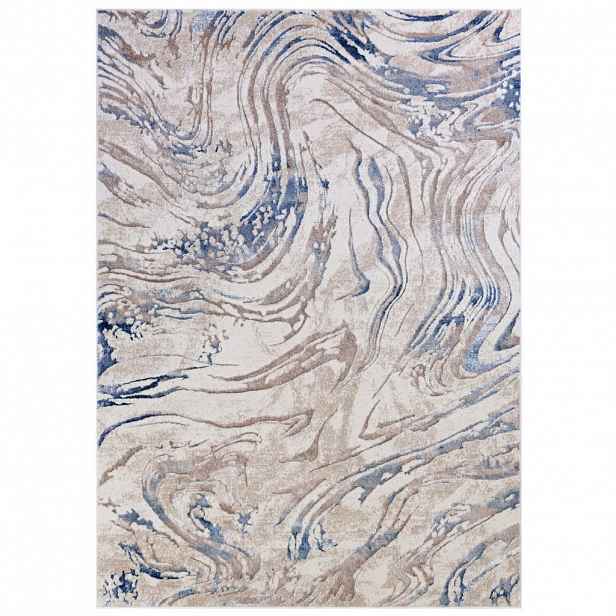 Mazovia KOBEREC béžový krémový modrý - 80 x 150 cm