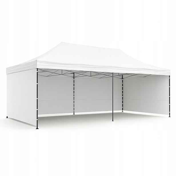 Aga Nůžkový stánek 3x6m Bílý