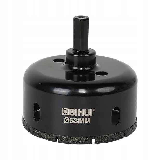 Bihui Korunkový Vrták Pro Mokré Vrtání 68 mm