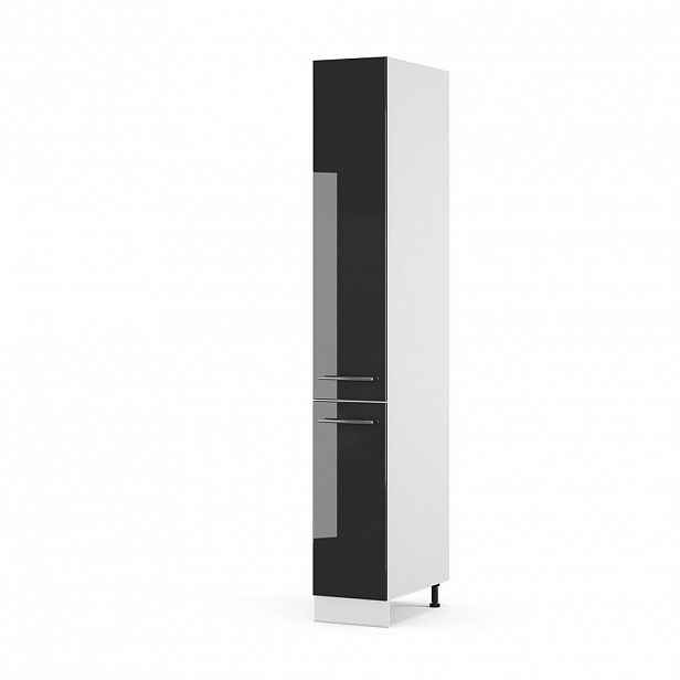 Vicco KOUPELNOVÁ SKŘÍŇKA Fame-Line Antracitový vysoký lesk 30 x 206.8 cm