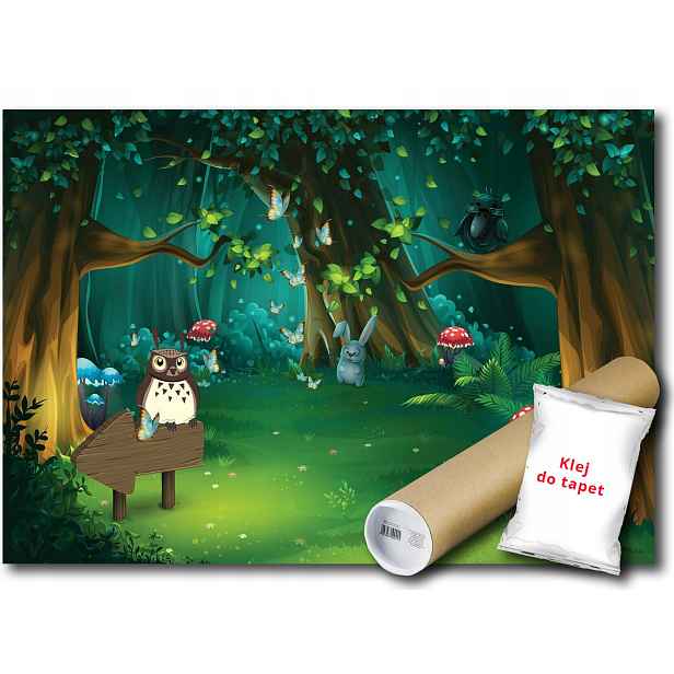 Vinylová Fototapeta Kouzelný Les Pohádka 152x104