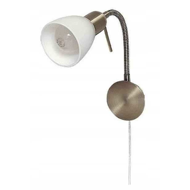 Lampa spotová reflektorová Bílá Soma, klasický akcent do kanceláře Rabalux