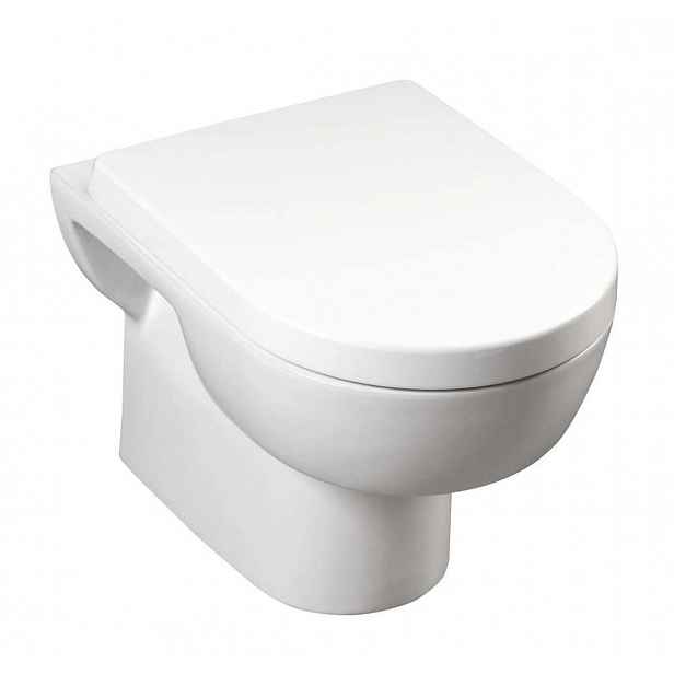 Aqualine Modis - Závěsné WC, bílá MD001