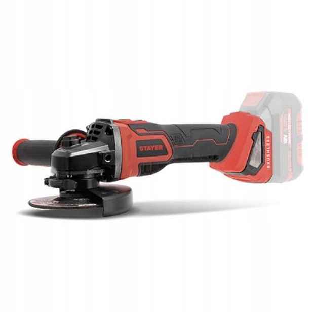 Bruska úhlová aku Agbx 125 L20 , Ø 125 mm, 18 V, Stayer