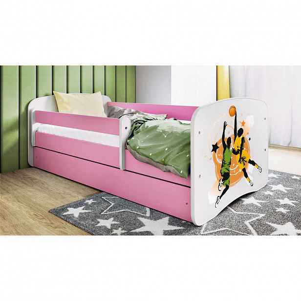 MID.YOU POSTEL PRO DĚTI A MLÁDEŽ 80/160 cm, bílá, pink