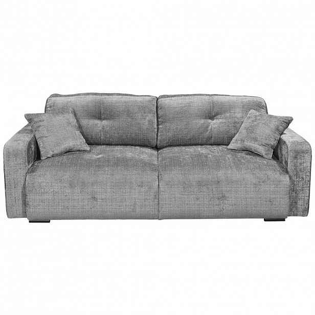 MID.YOU ROZKLÁDACÍ POHOVKA, textil, šedá