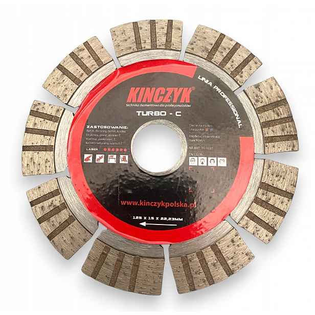 Kińyk Diamantový Kotouč Turbo-c 125 mm 15-1030